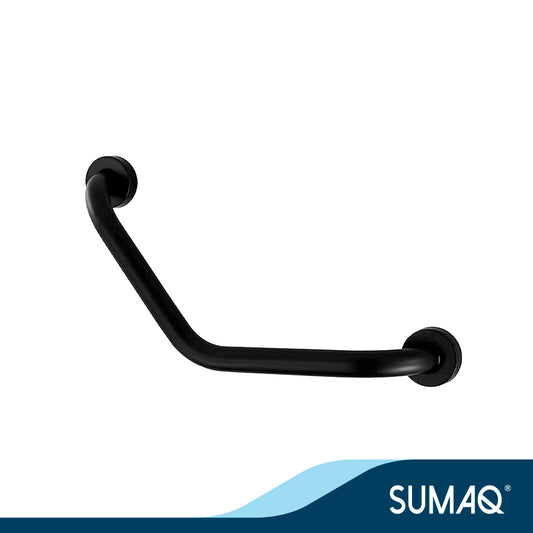 Agarradera vertical acero inoxidable negro