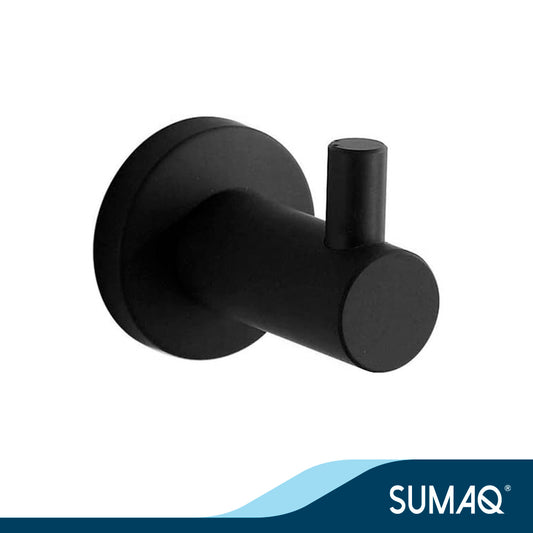 Perchero mod. Max base redondo acero inoxidable negro