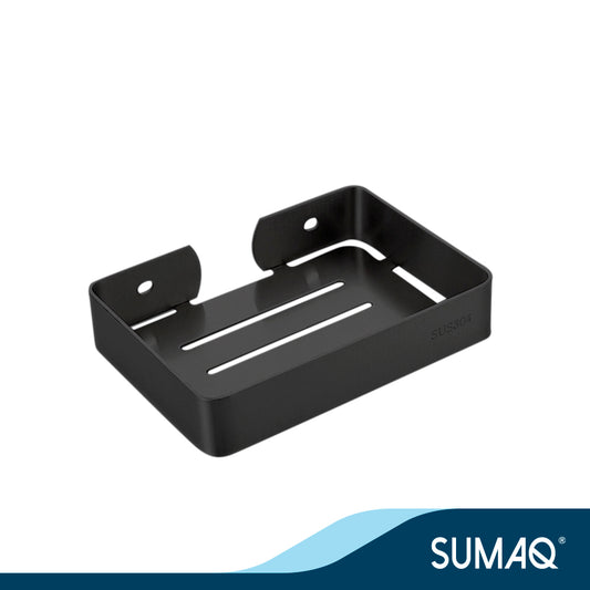 Jabonera mod. Kira acero inoxidable negro