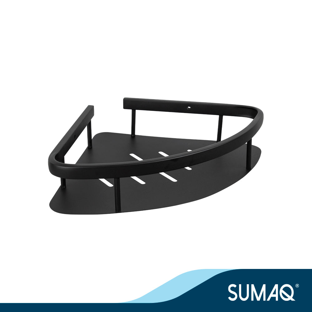 Esquinero triangular mod. Axcel acero inoxidable negro