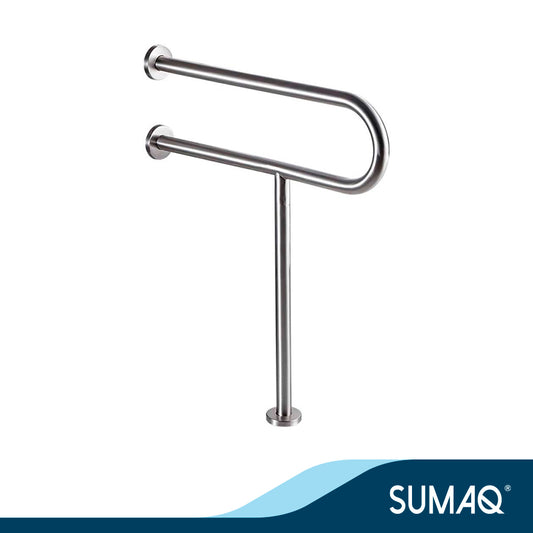 Barra de seguridad con soporte acero inoxidable